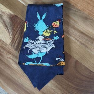 Cartiush 1993 Lupo Alberto 100% Silk The Flasher neck tie Novelty Vintage‎